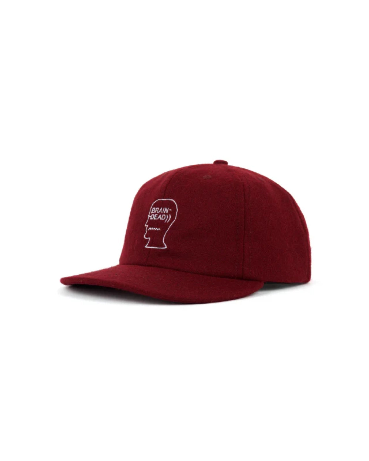 BRAIN DEAD / FLANNEL LOGOHEAD 6 PANEL HAT (H01004631SS26)