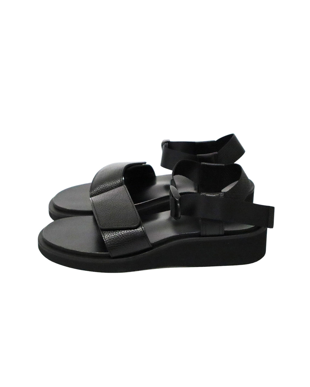 FOOTWORKS（フットワークス）/ Sandals with Velcro Straps -wide belt
