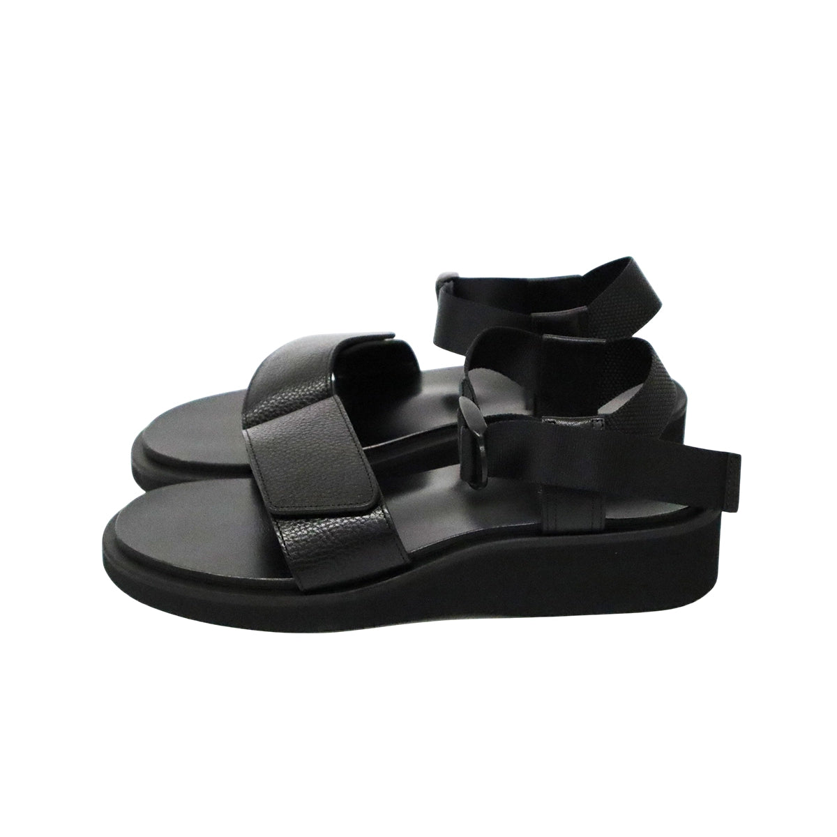 FOOTWORKS（フットワークス）/ Sandals with Velcro Straps -wide belt