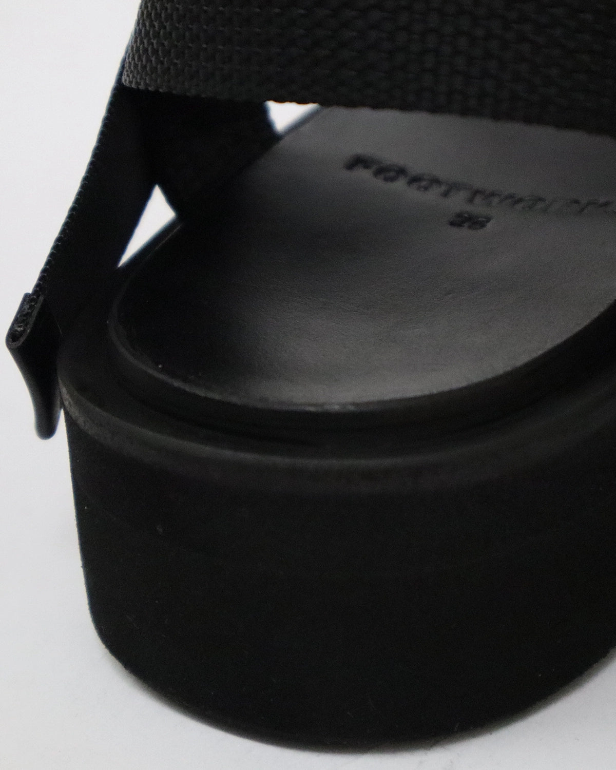 FOOTWORKS（フットワークス）/ Sandals with Velcro Straps -wide belt
