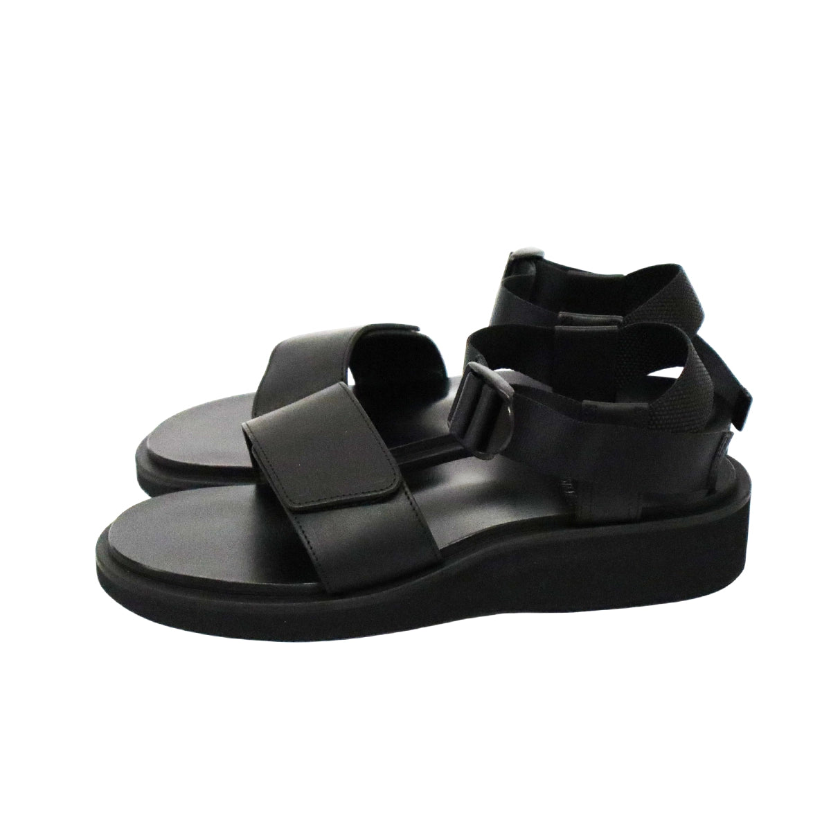 FOOTWORKS（フットワークス）/ Sandals with Velcro Straps -wide belt