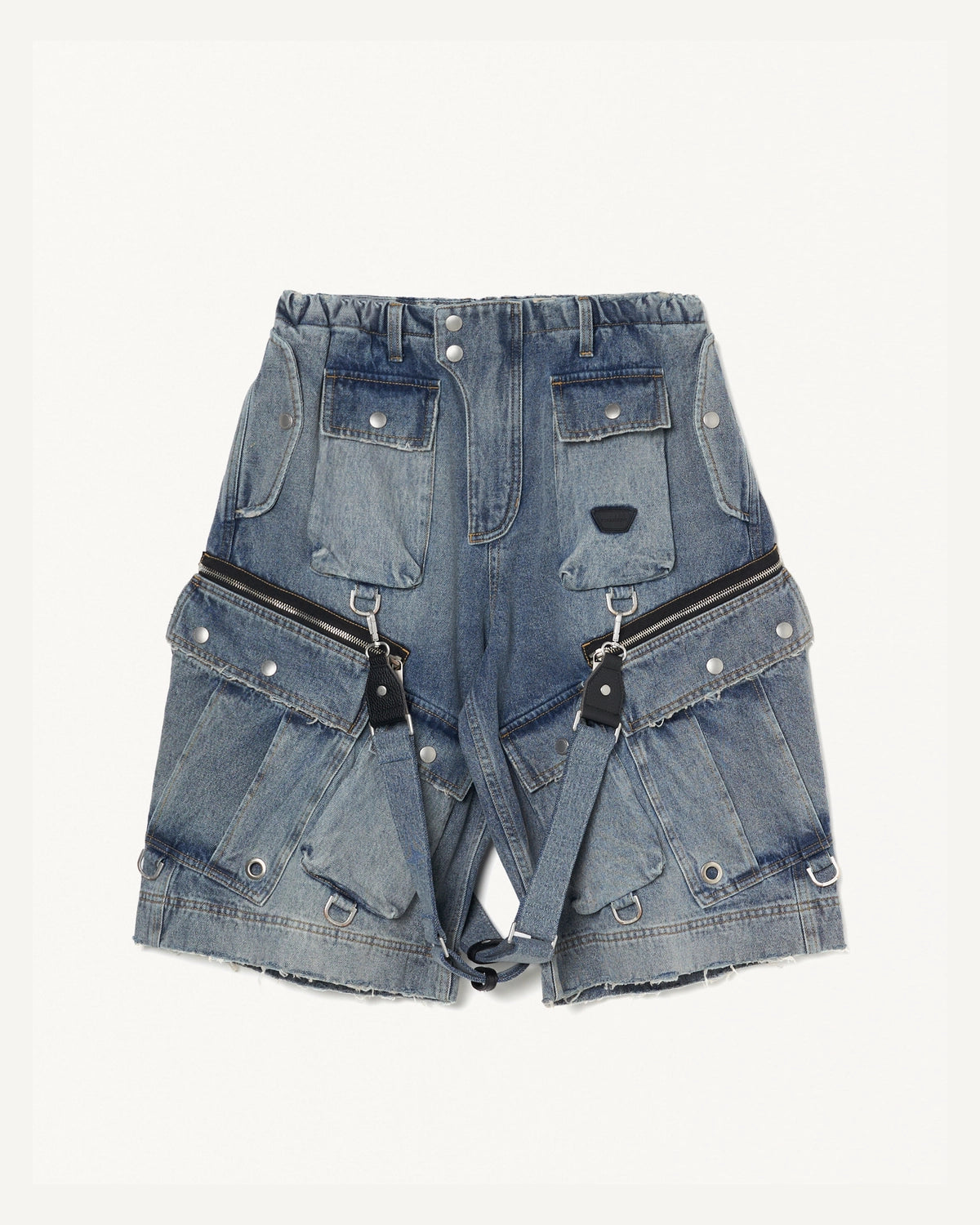 FORSOMEONE の DENIM CROP CARGO (78001084)