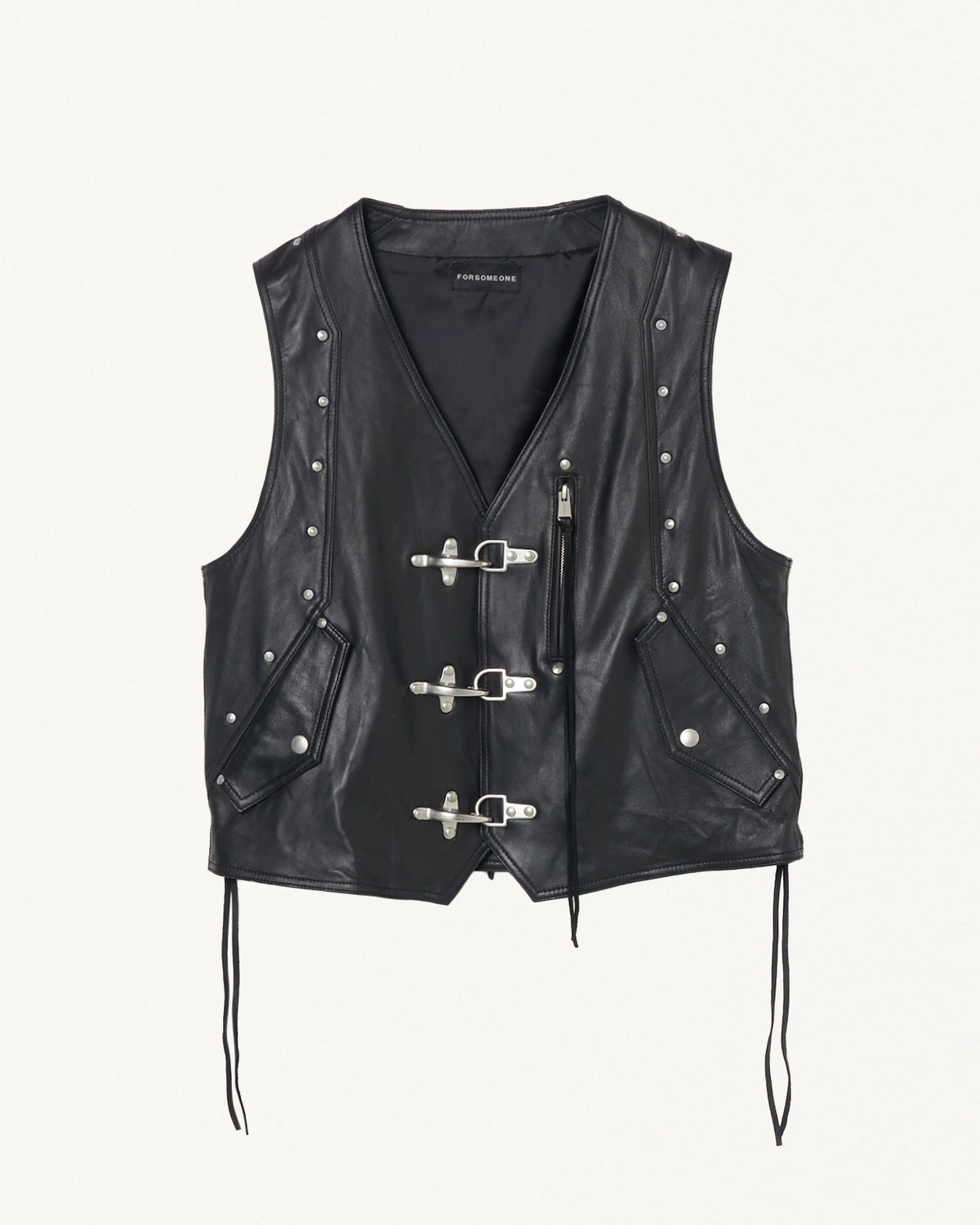 FORSOMEONE の MERA BIKER VEST (78001085)