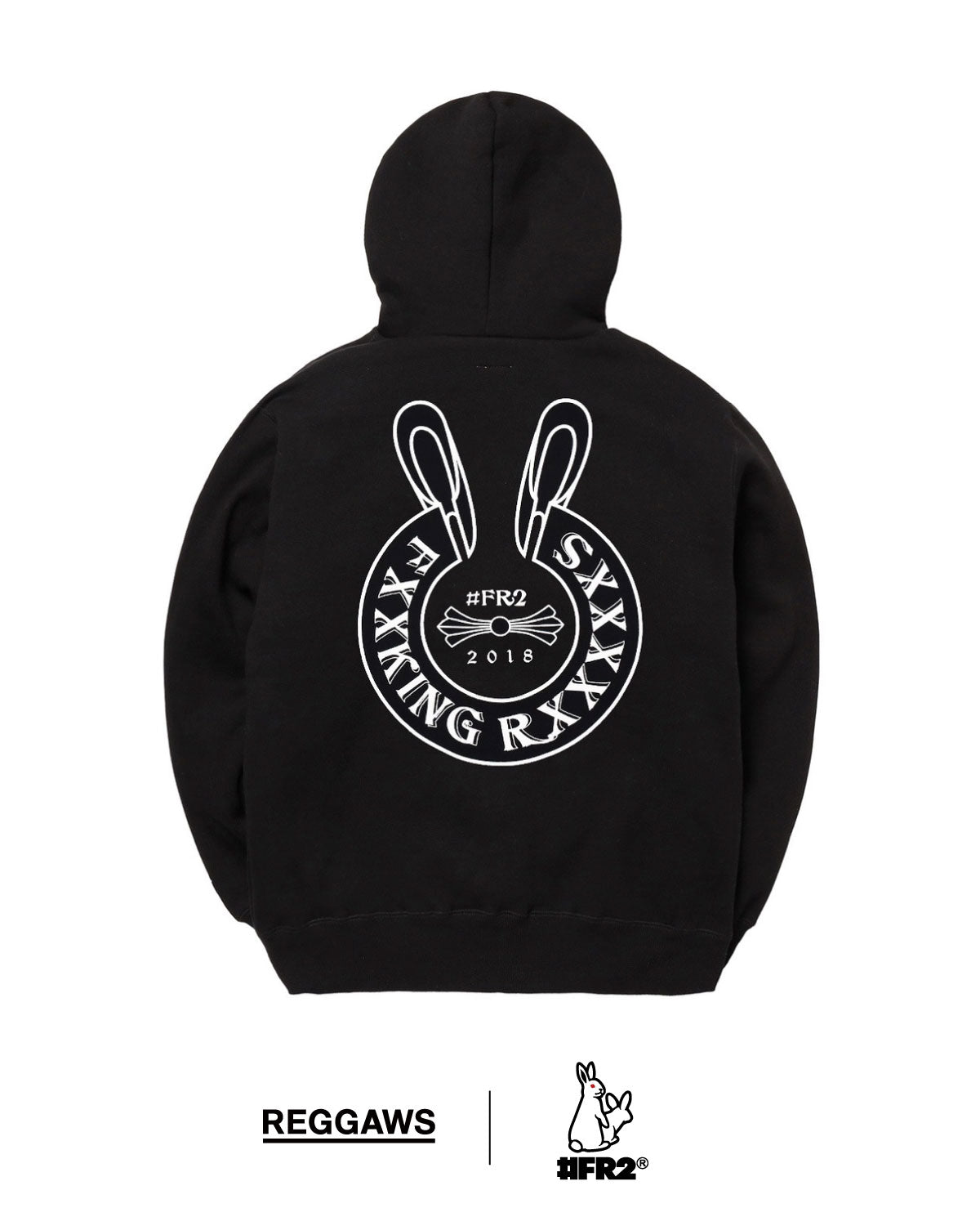 FR2 × REGGAWS  EXCLUSIVE の LOGO HOODIE
