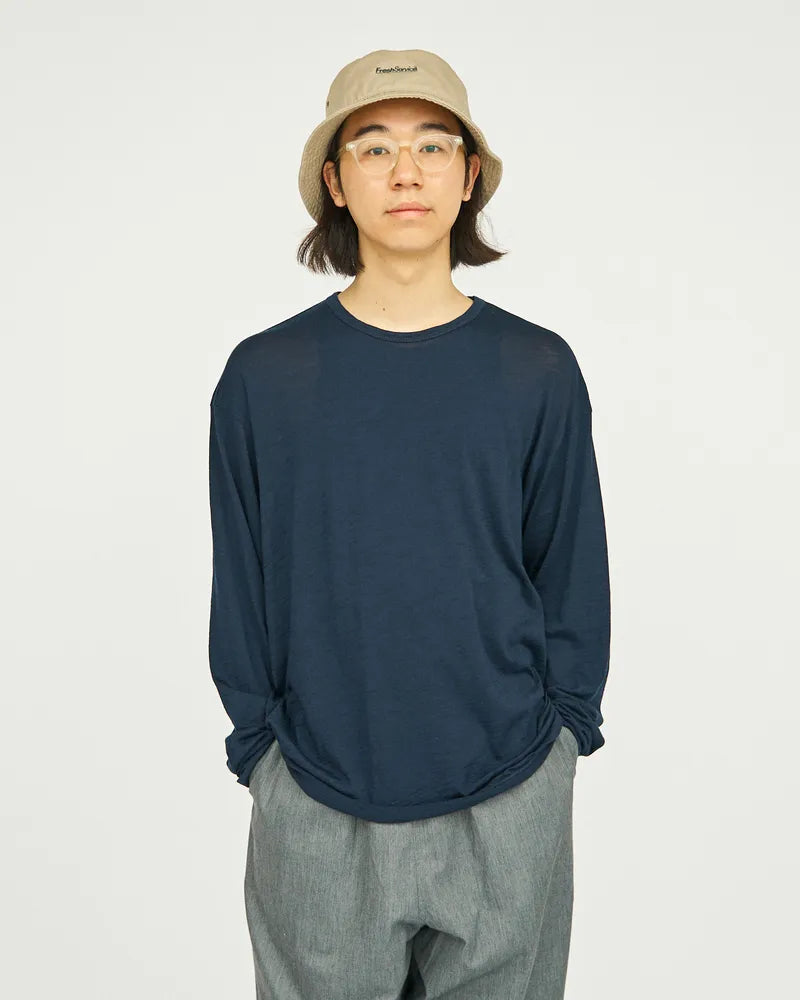 FreshService / WASHABLE WOOL L/S TEE