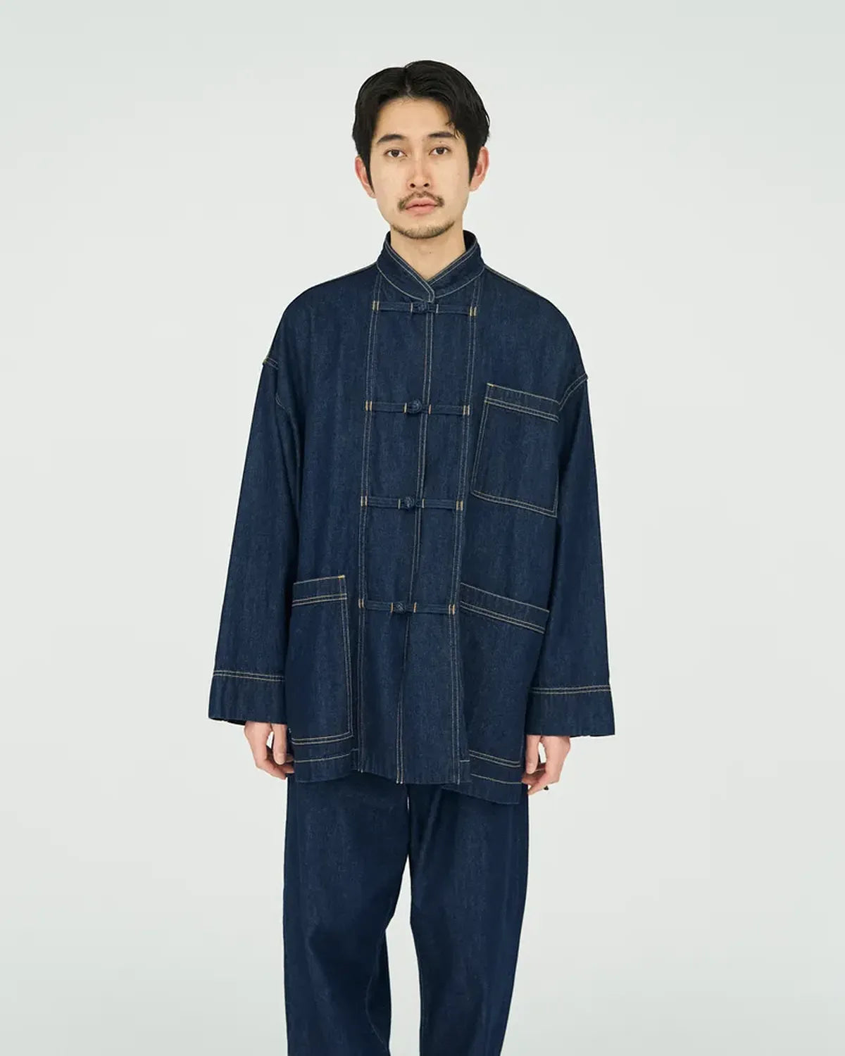 FreshService / CORPORATE DENIM KUNG-FU COVERALL (FSC253-20094OB)