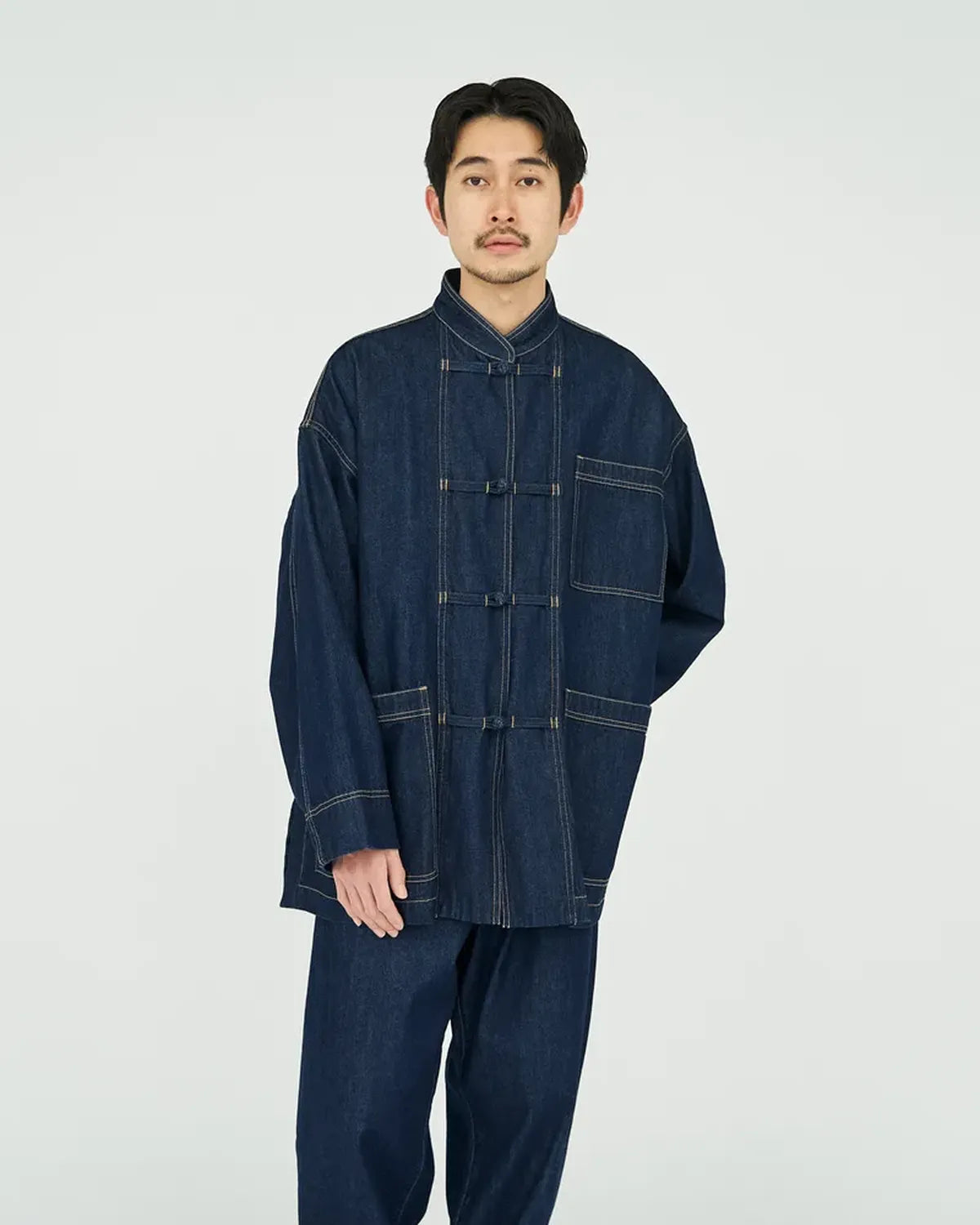 FreshService / CORPORATE DENIM KUNG-FU COVERALL (FSC253-20094OB)