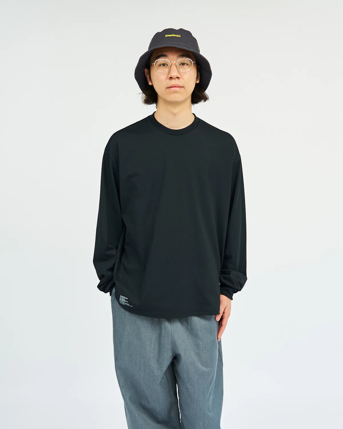 FreshService / DRY JERSEY L/S CREW NECK TEE (FSC251-70175B)