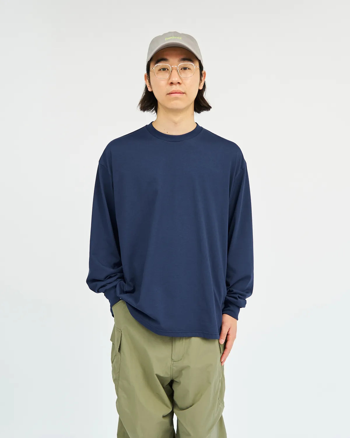 FreshService / DRY JERSEY L/S CREW NECK TEE (FSC251-70175B)