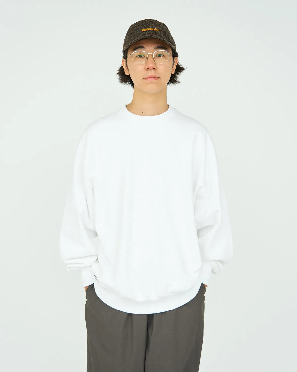 FreshService / LIGHT OZ CREW NECK SWEAT (FSC253-70101B)