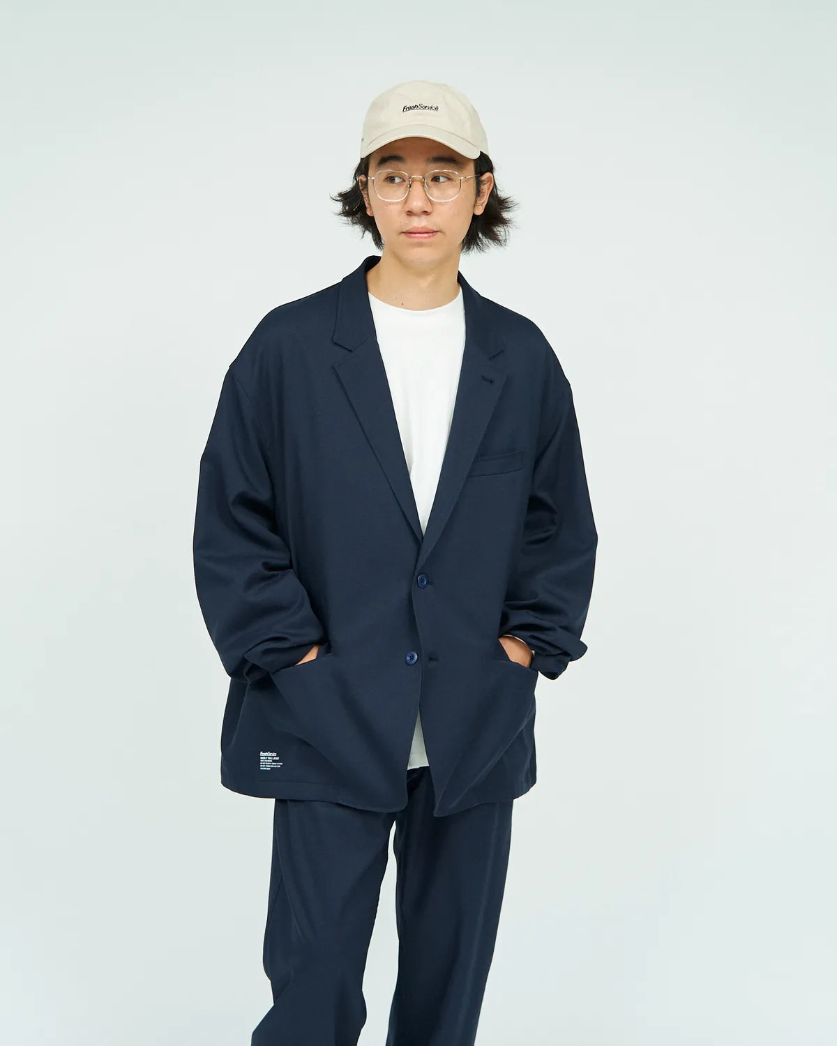 FreshService / WOOLY TWILL JACKET (FSC253-20232B)