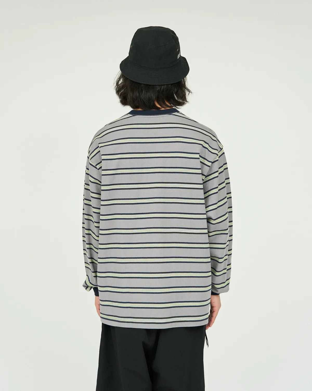 FreshService / MULTI BORDER L/S TEE (FSC251-70120)