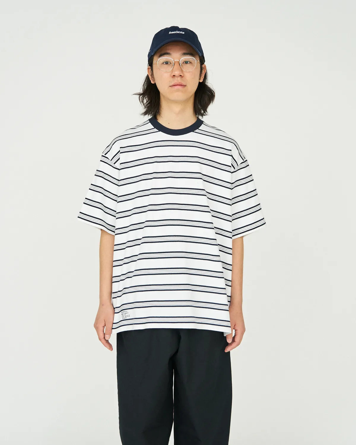 FreshService / MULTI BORDER S/S TEE (FSC251-70121)