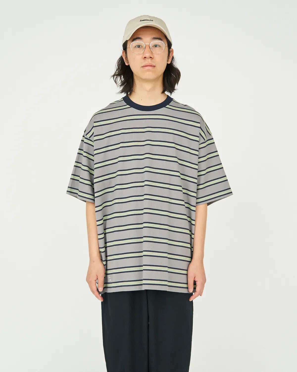 FreshService / MULTI BORDER S/S TEE (FSC251-70121)