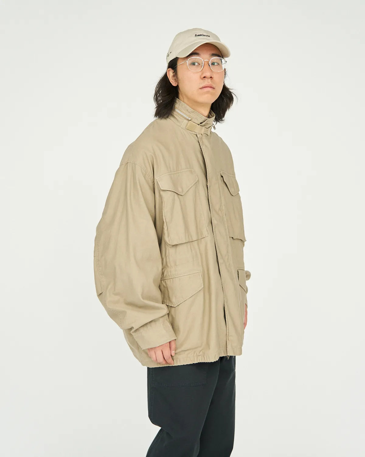 FreshService / BACK SATEEN FIELD JACKET (FSC251-20136)