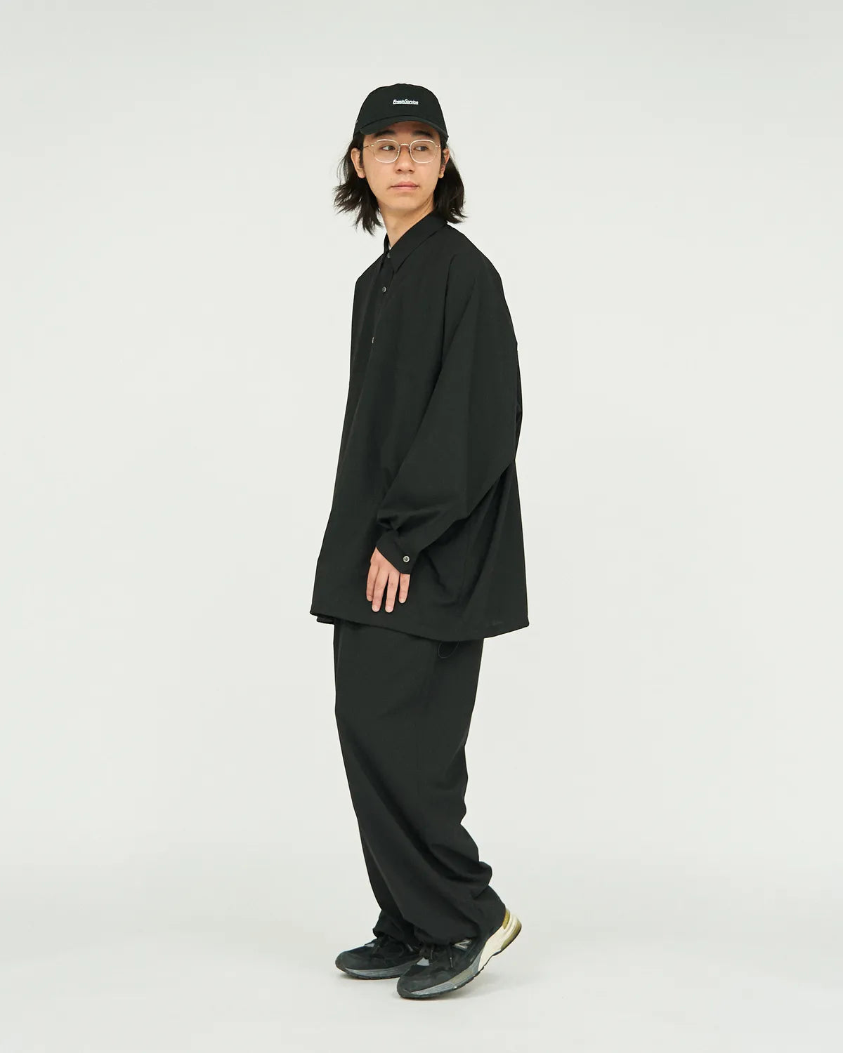 FreshService / WOOLY CLOTH UTILITY OVER PANTS (FSC251-40108)