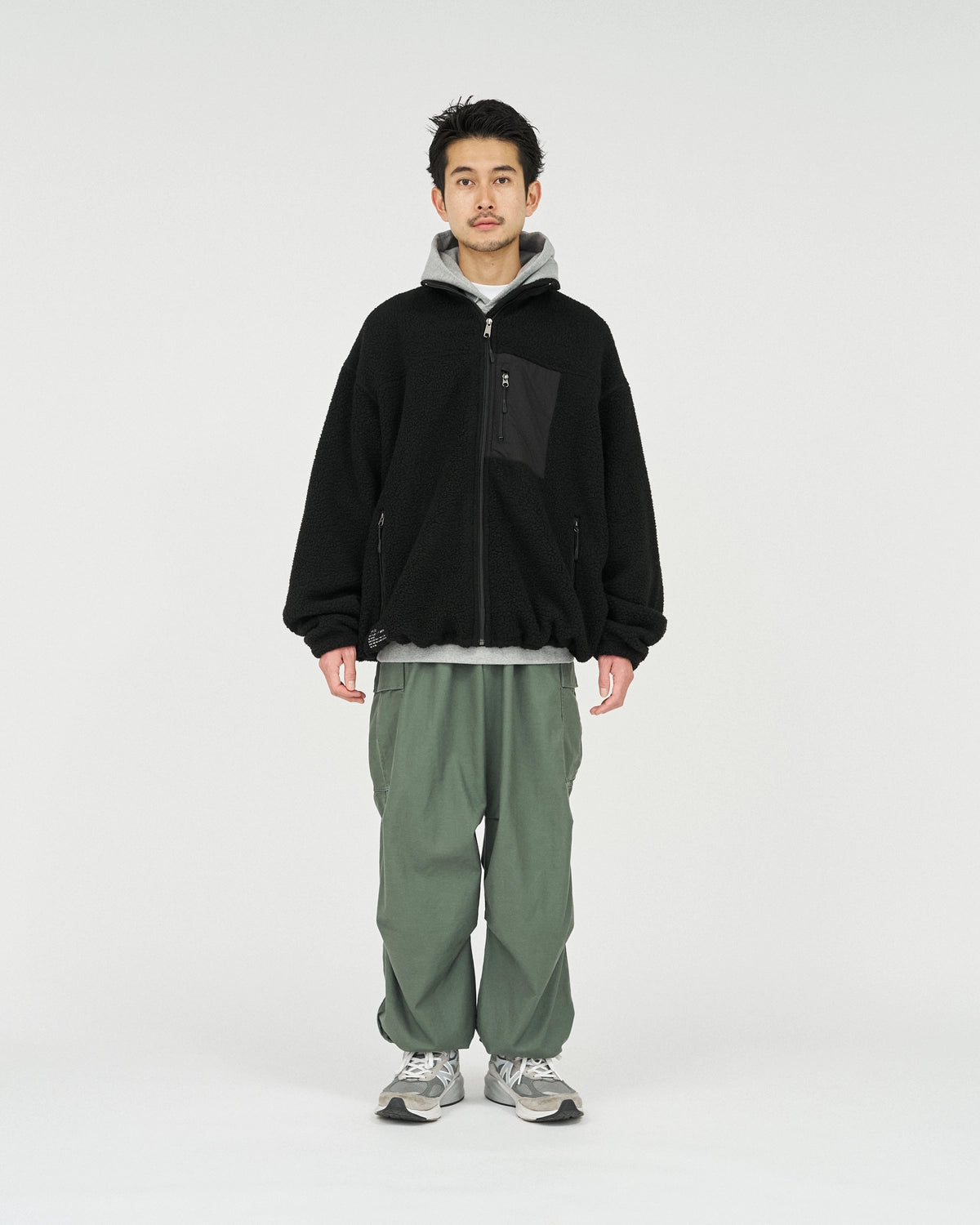 FreshService / HEAVY FLEECE ZIP-UP JACKET (FSC253-30191)