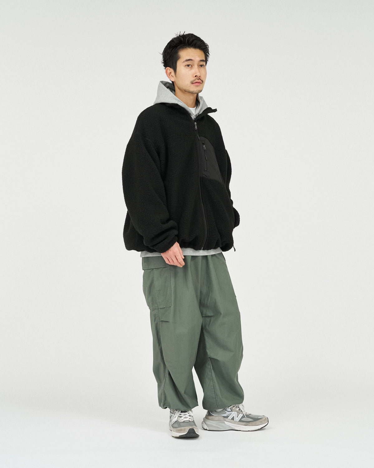 FreshService / HEAVY FLEECE ZIP-UP JACKET (FSC253-30191)