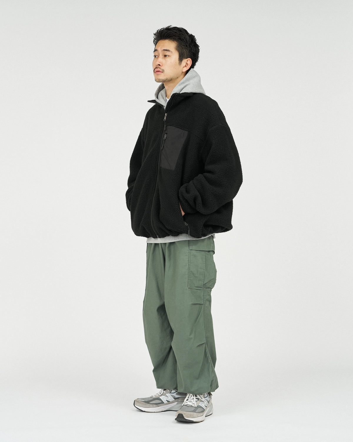 FreshService / HEAVY FLEECE ZIP-UP JACKET (FSC253-30191)
