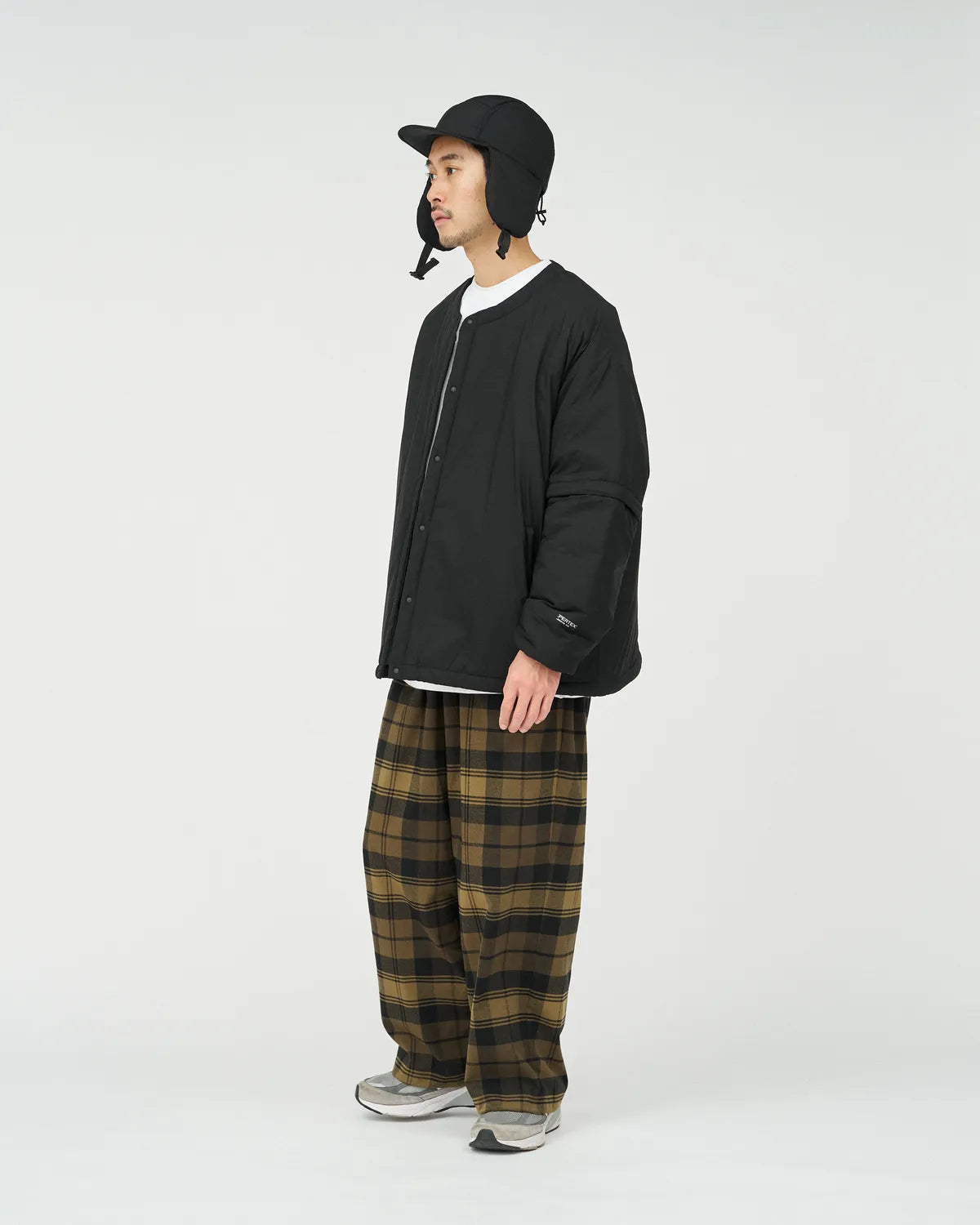 FreshService / FLANNEL CHECK UTILITY OVER PANTS (FSC254-40060)