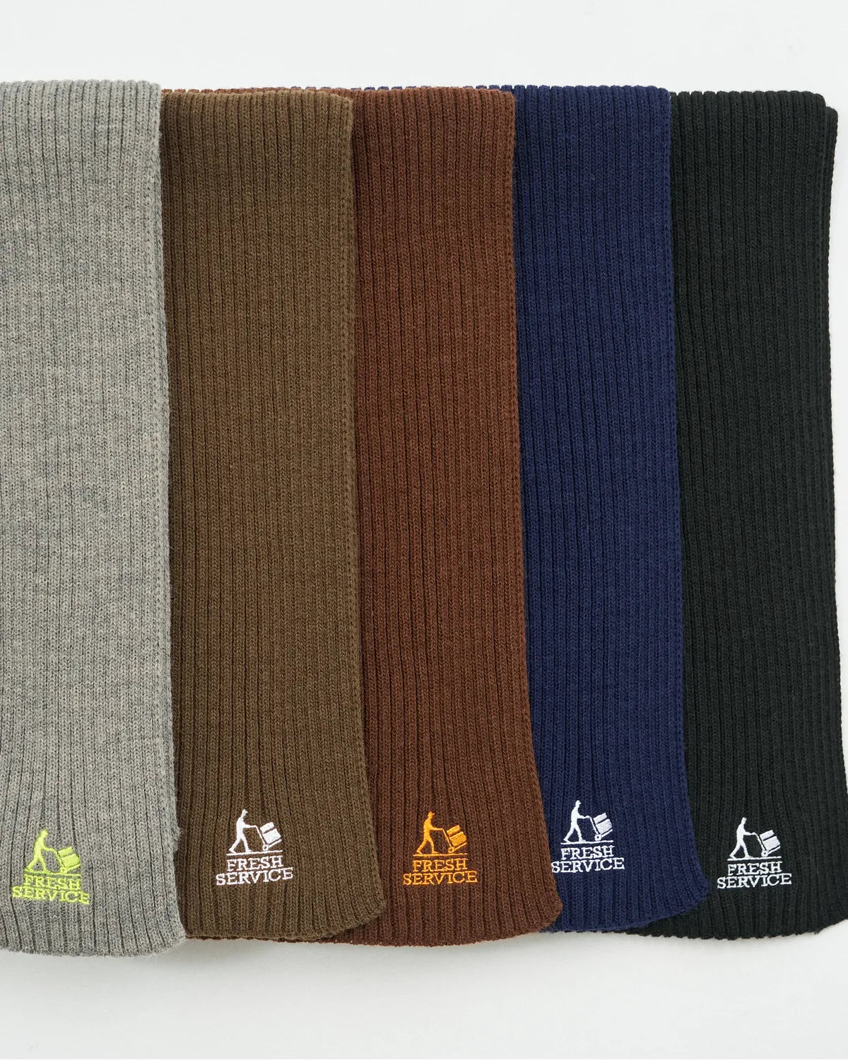 FreshService / THERMAL RIB KNIT SCARF (FSP254-90067)