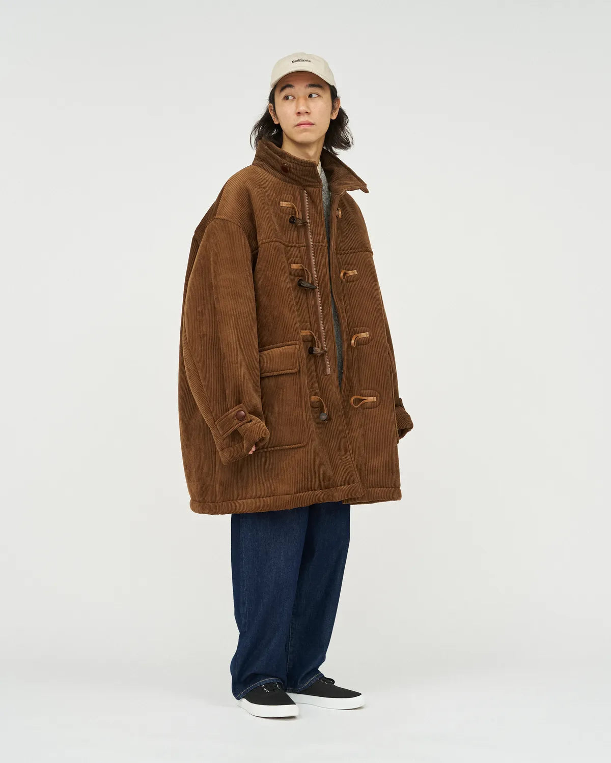 FreshService / SHERPA CORDUROY DUFFLE COAT (FSC254-10064)