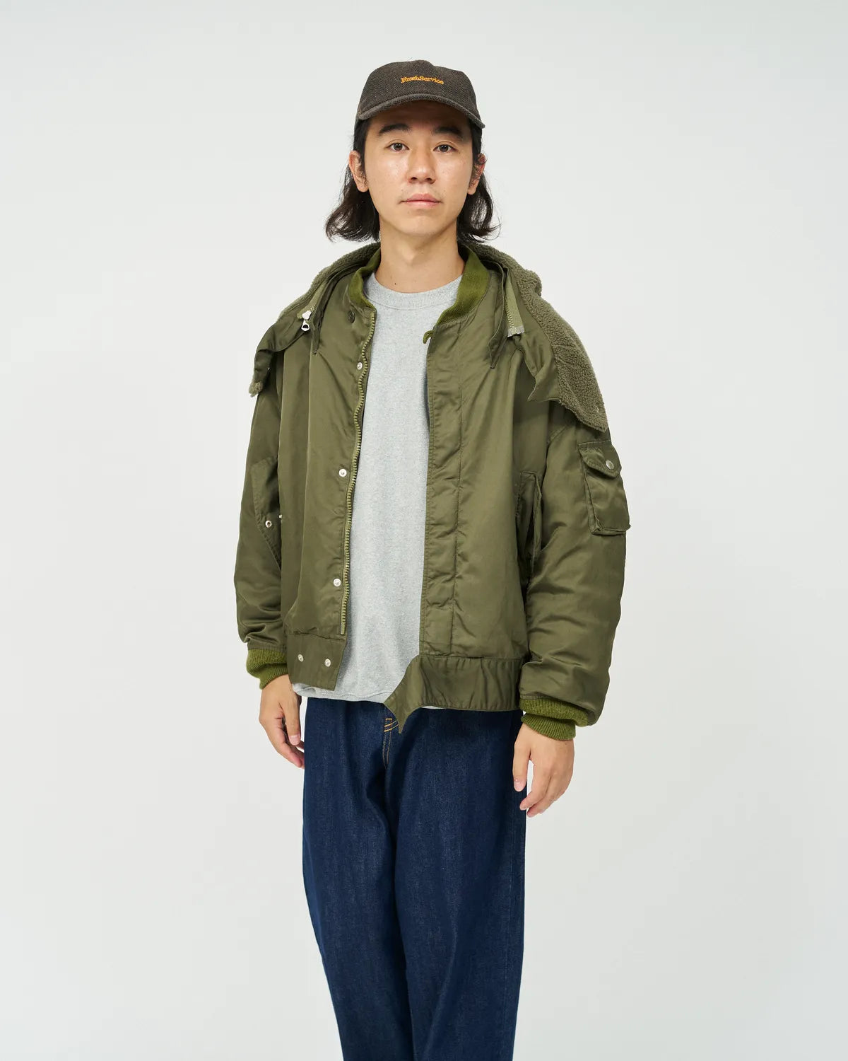 FreshService / HEAVY NYLON DECK JACKET (FSC253-30140)