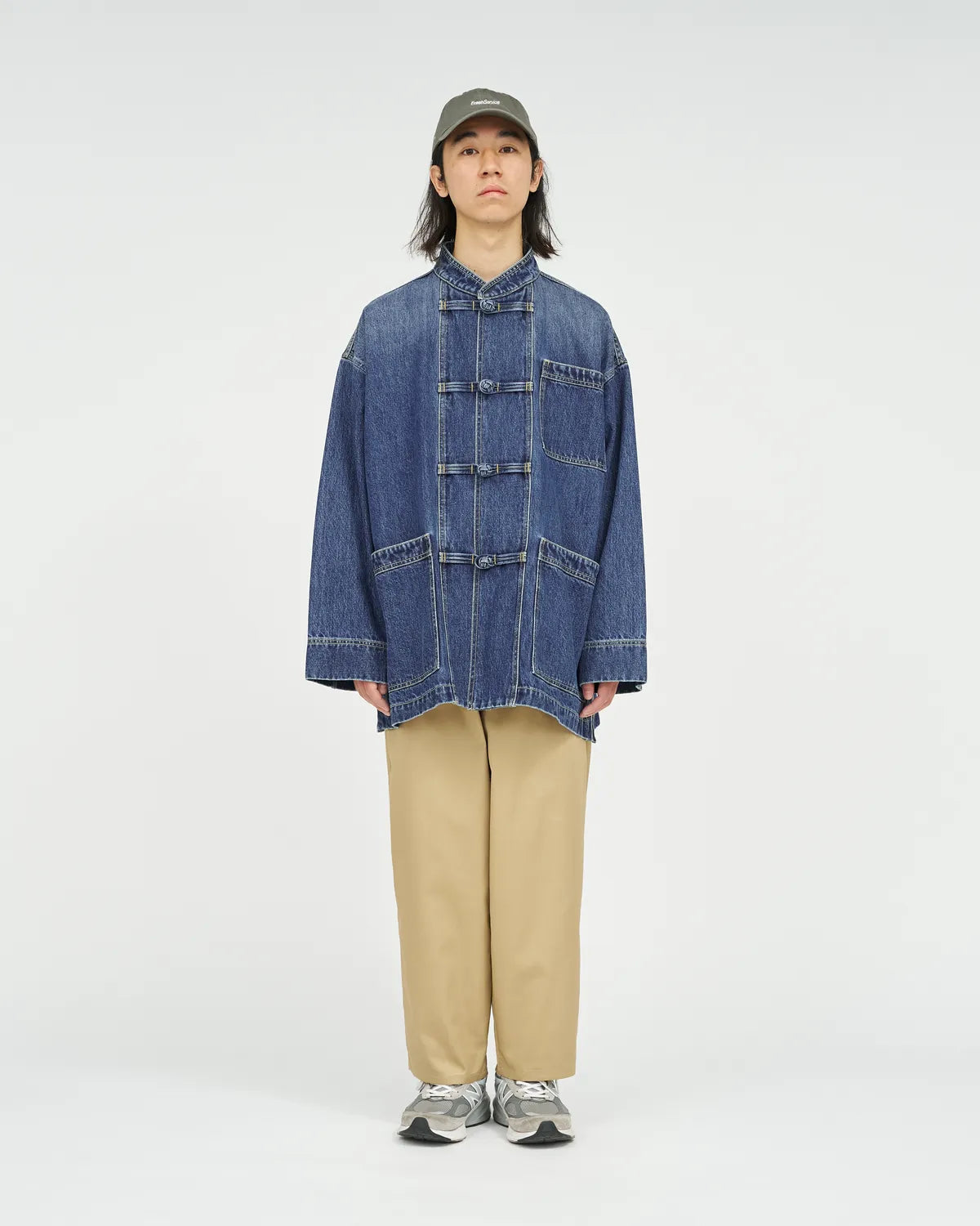 FreshService / CORPORATE DENIM KUNG-FU COVERALL (FSC261-20125FB)