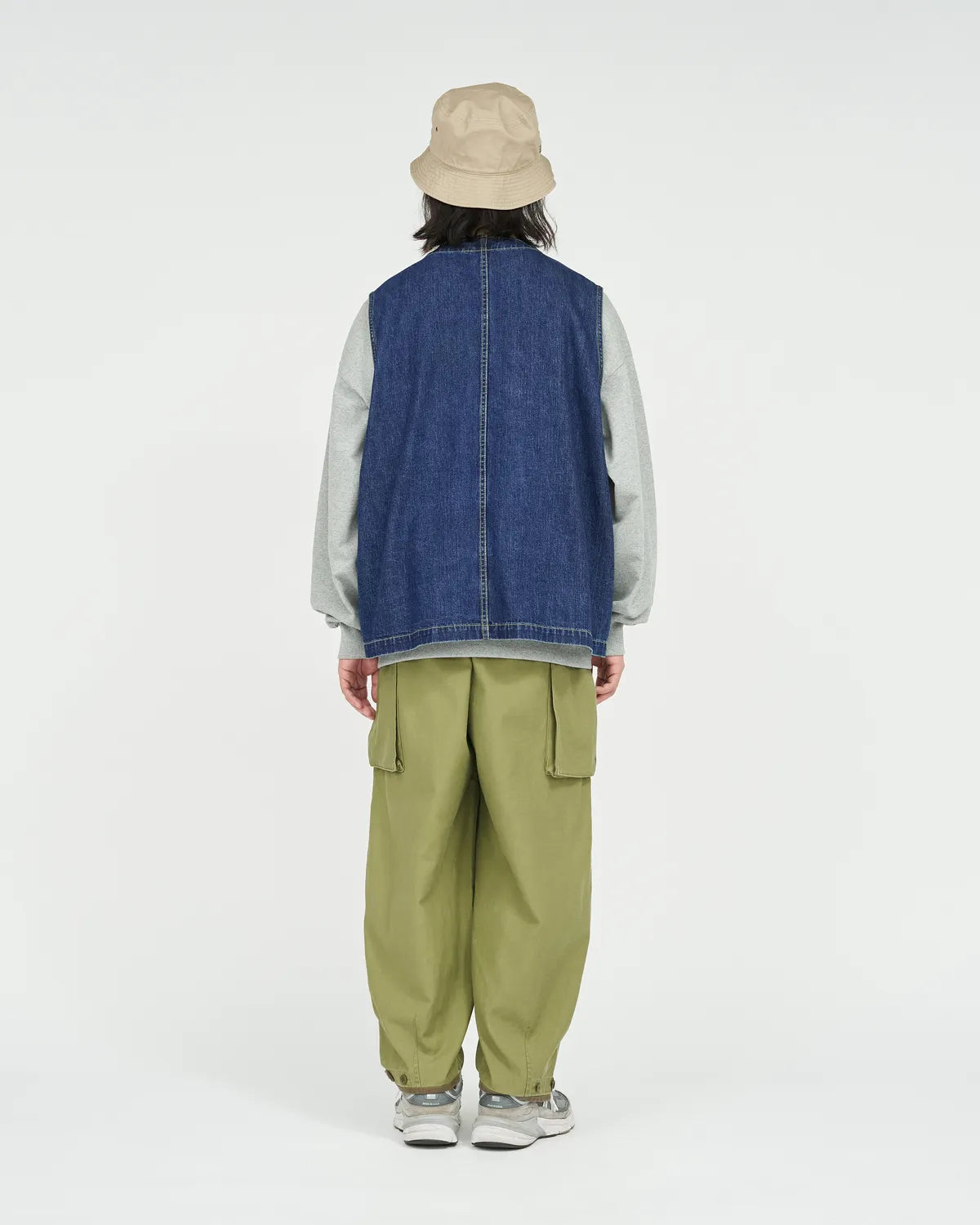 FreshService / WORKERS DENIM VEST (FSC261-30266FB)