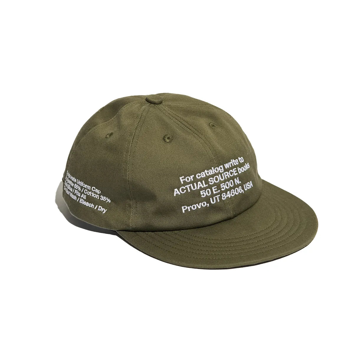 帽子 FreshService Actual Source CORPORATE CAP Fresh Service (フレッシュサービス) AS×FS COPORATE CAP