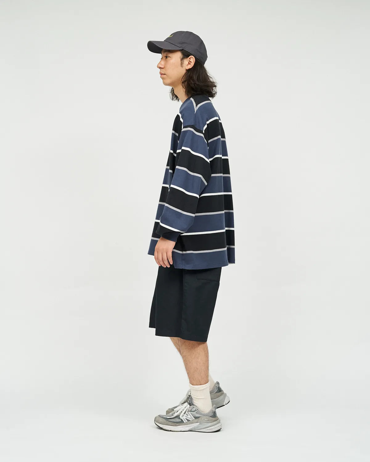 FreshService / MULTI BORDER L/S TEE (FSC253-70133)