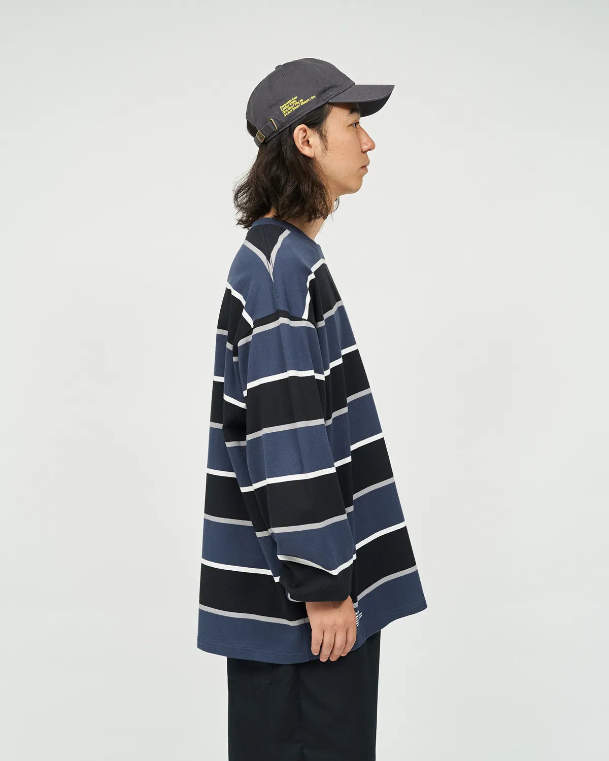 FreshService / MULTI BORDER L/S TEE (FSC253-70133)