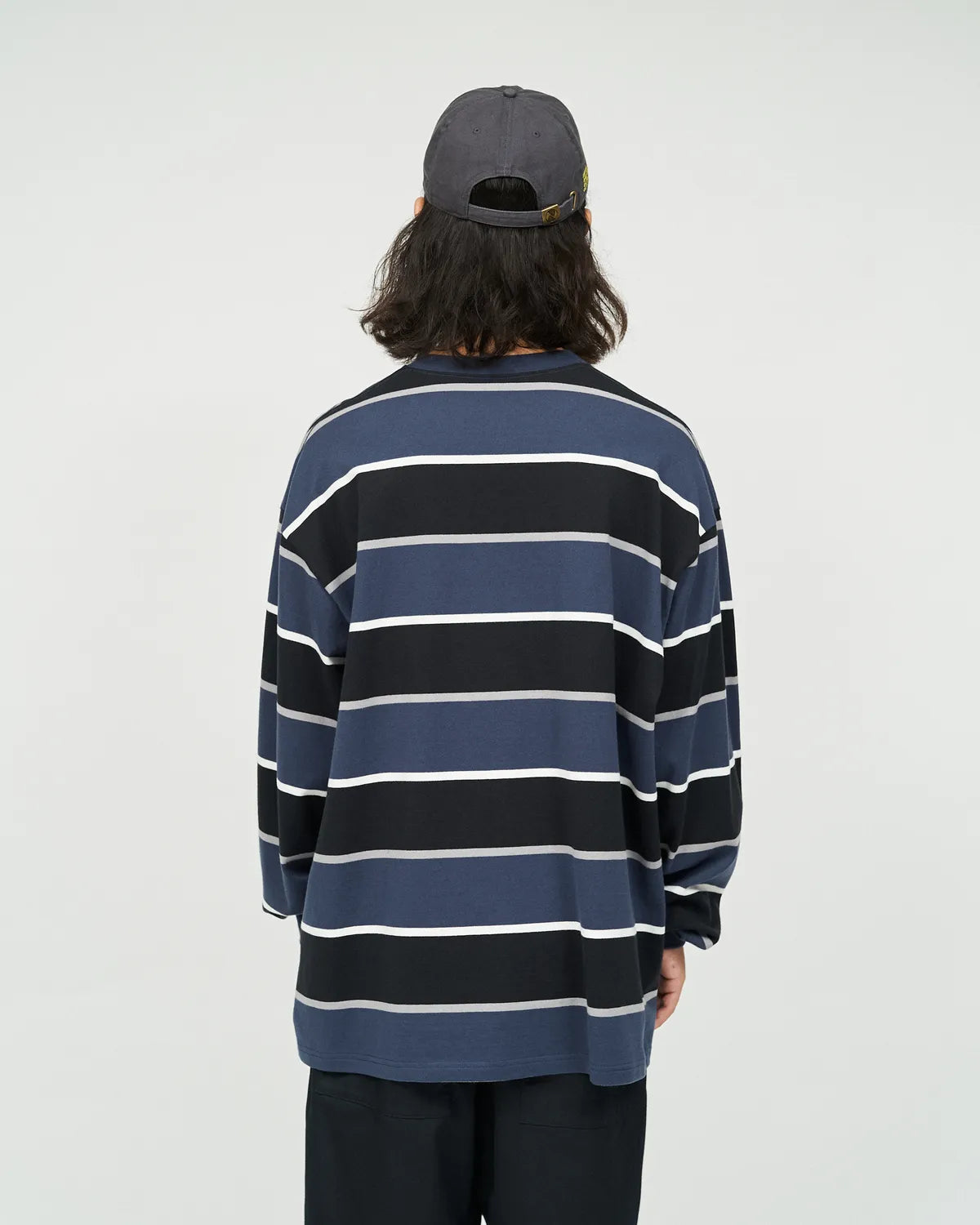 FreshService / MULTI BORDER L/S TEE (FSC253-70133)