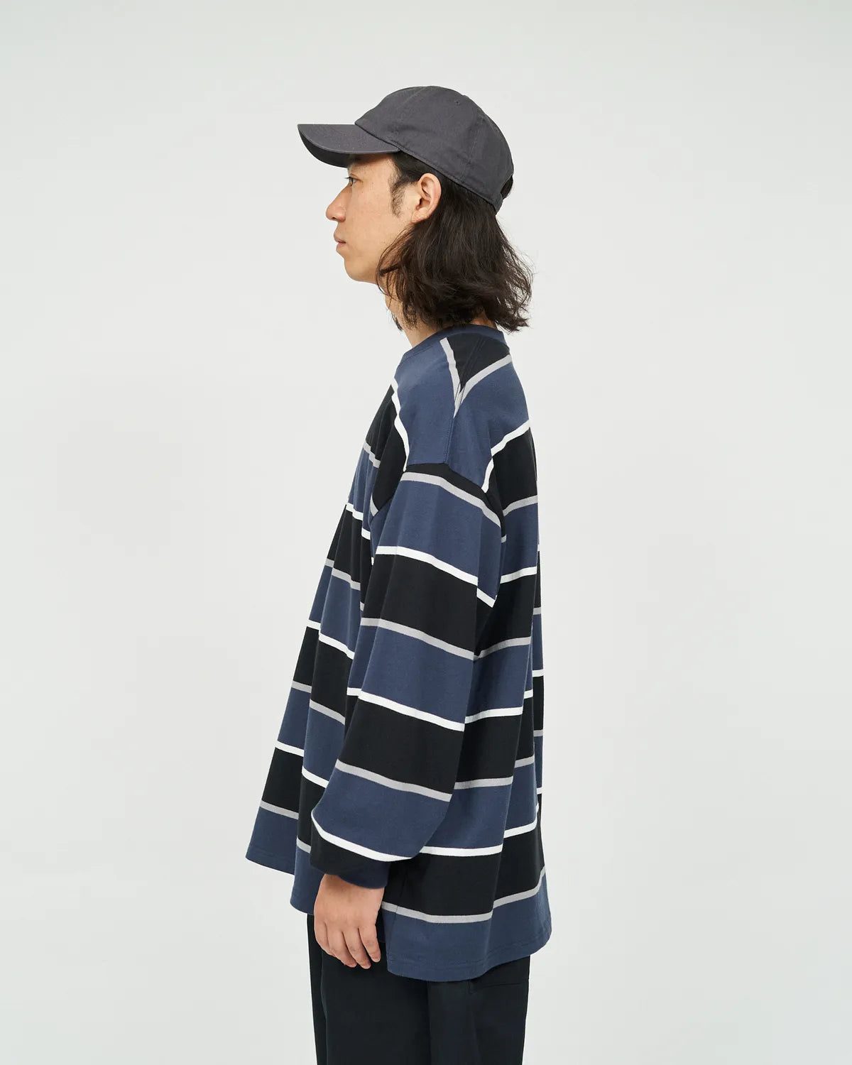 FreshService / MULTI BORDER L/S TEE (FSC253-70133)