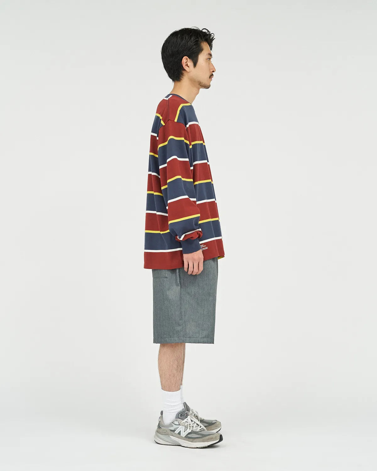 FreshService / MULTI BORDER L/S TEE (FSC253-70133)