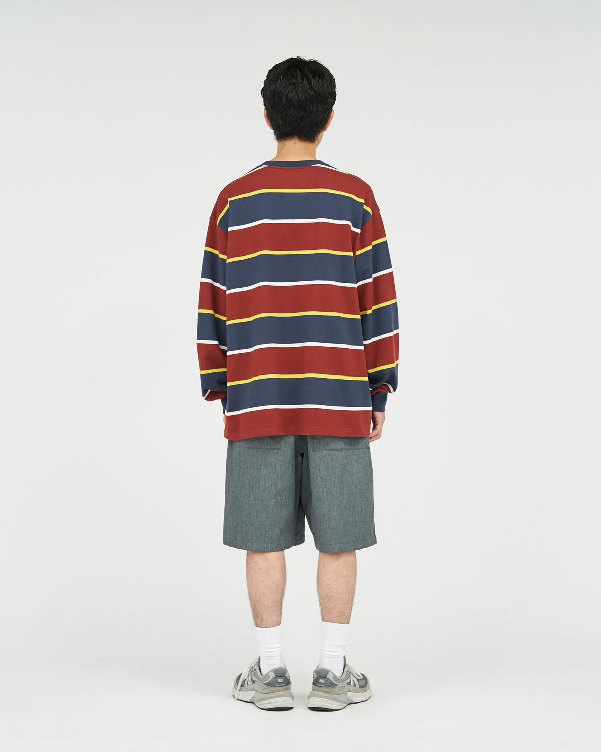 FreshService / MULTI BORDER L/S TEE (FSC253-70133)