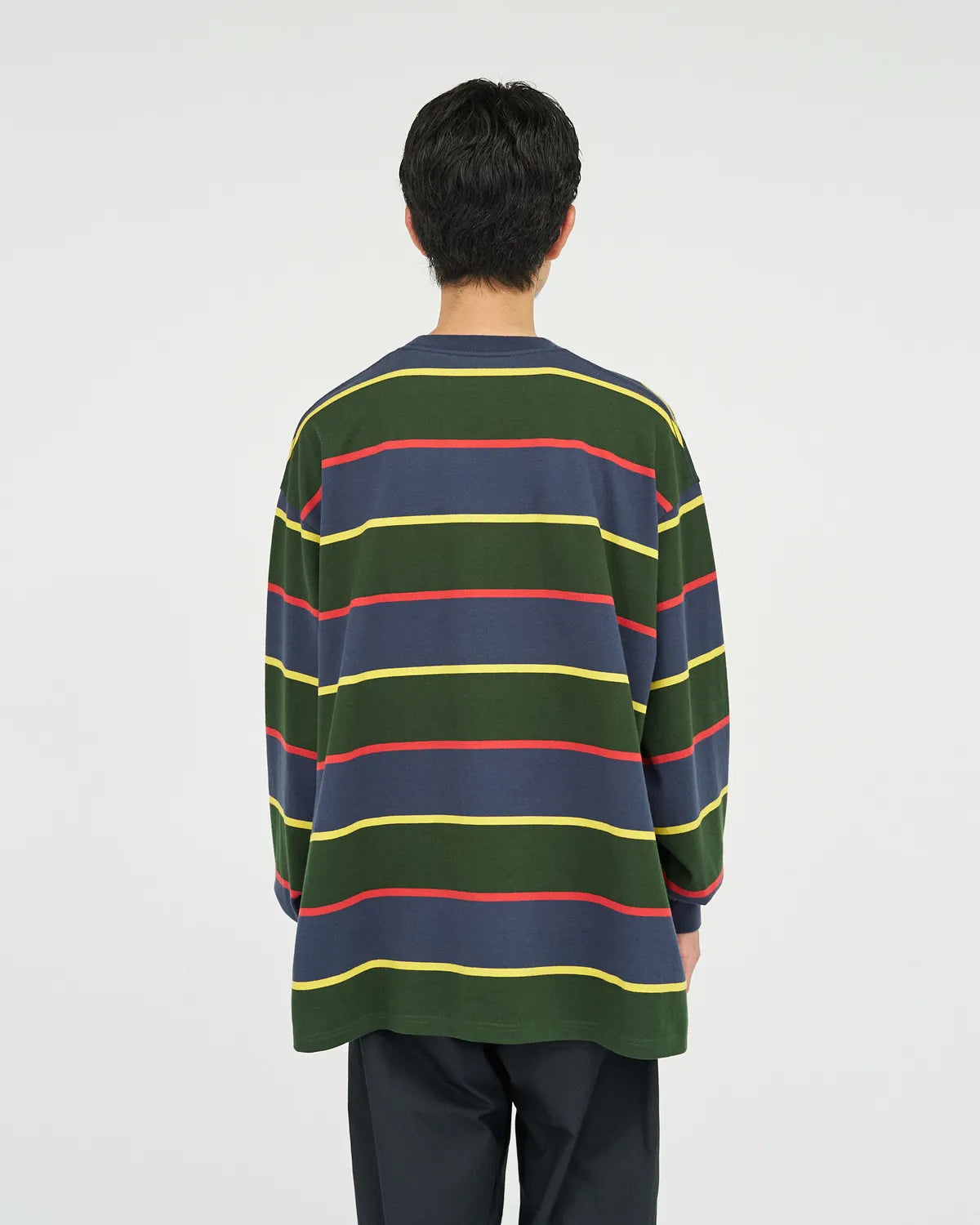 FreshService / MULTI BORDER L/S TEE (FSC253-70133)