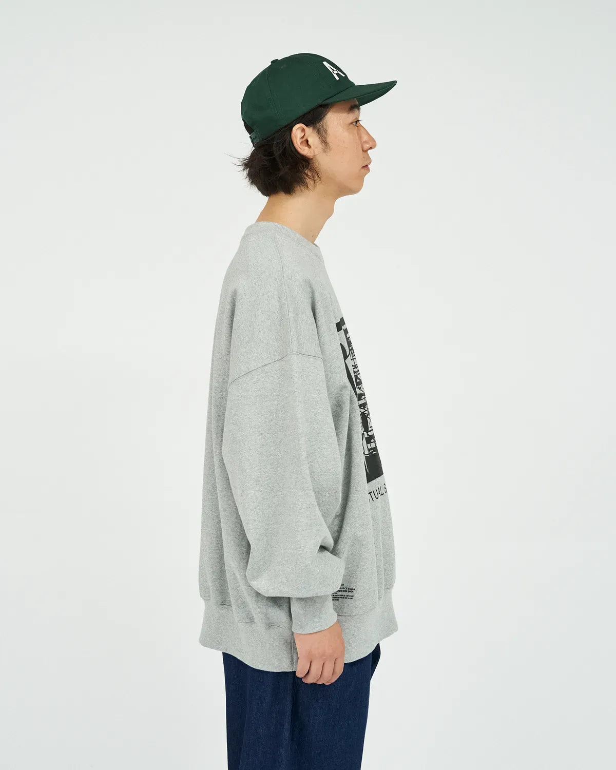 FreshService / AS × FS LIGHT OZ CREW NECK "LITHOGRAPH" (FSC253-70155AS)