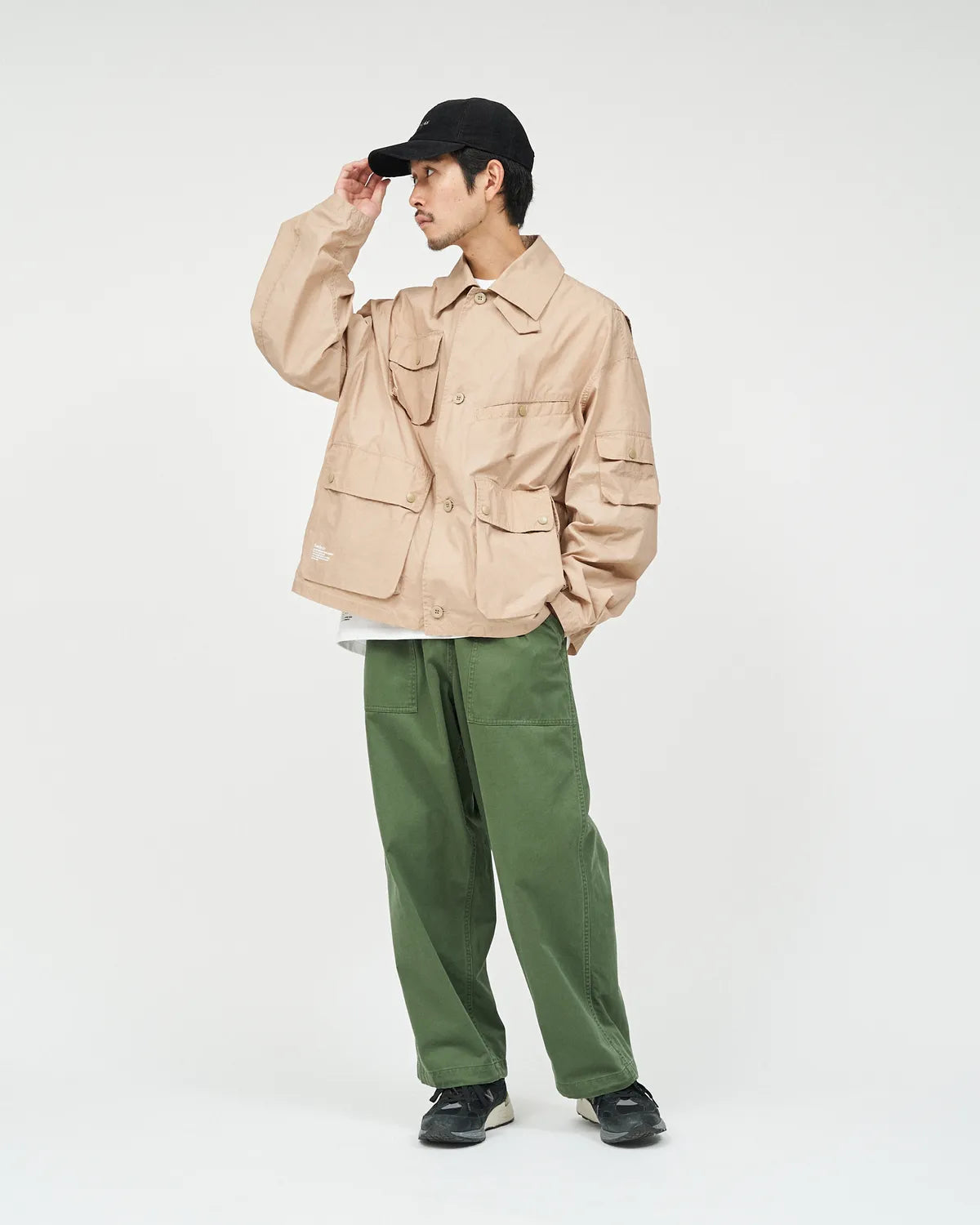 FreshService / WAXED POPLIN FISHING JACKET (FSC253-20117)