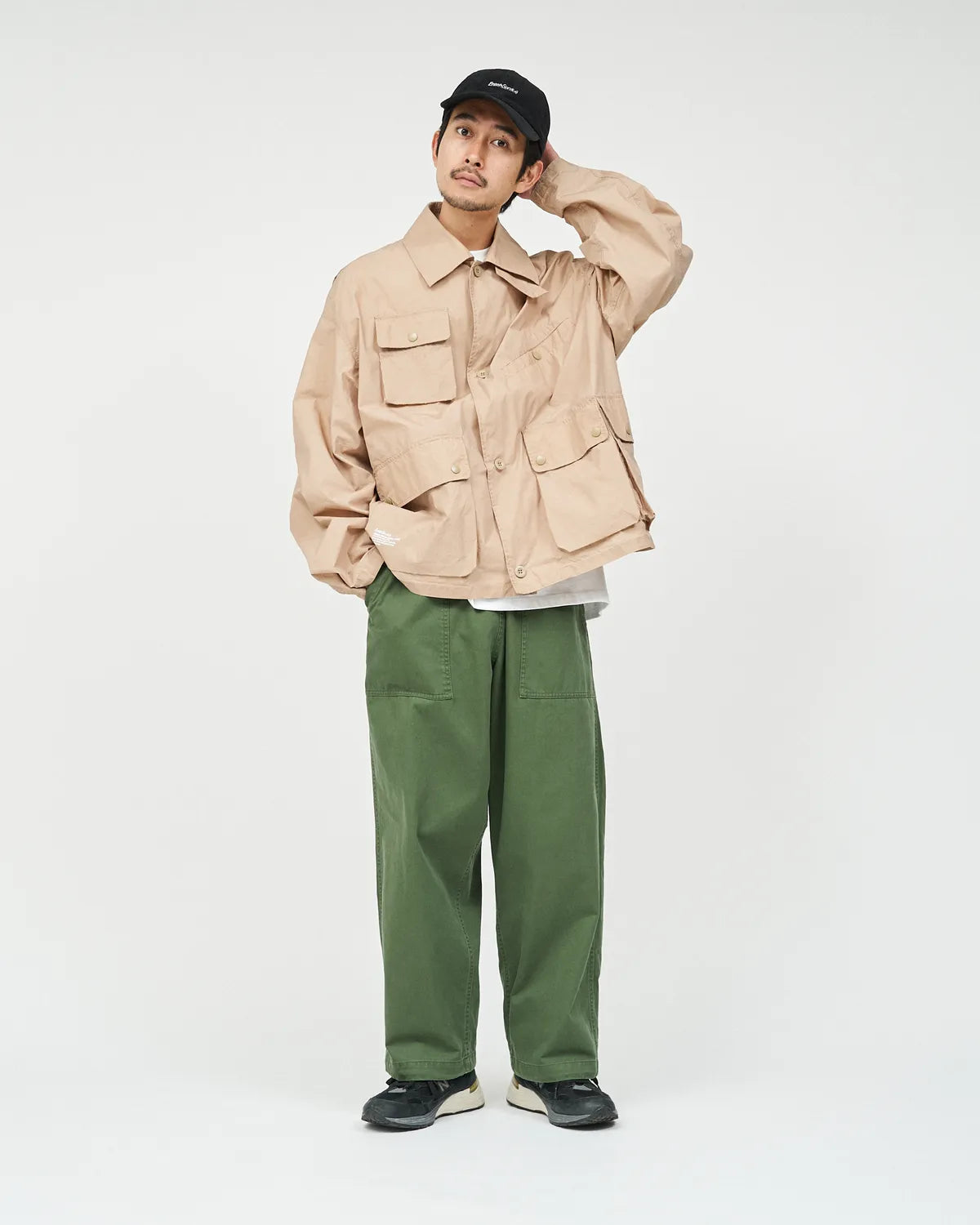 FreshService / WAXED POPLIN FISHING JACKET (FSC253-20117)