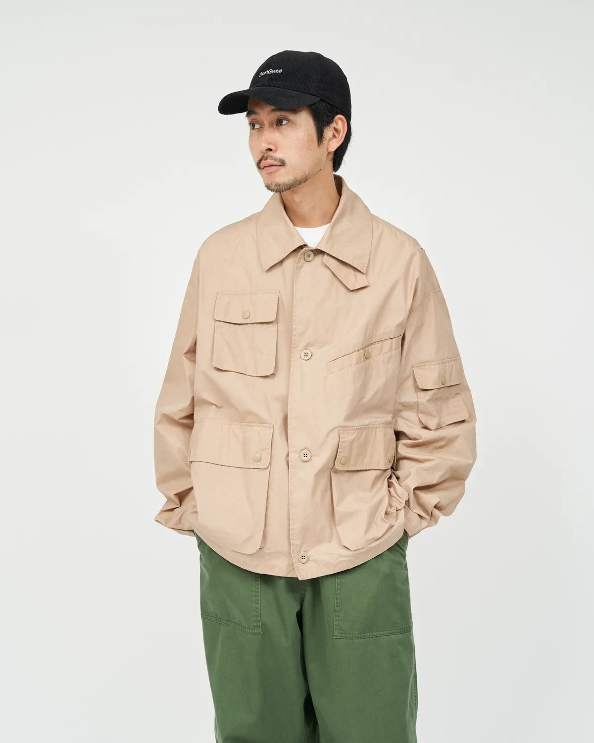 FreshService / WAXED POPLIN FISHING JACKET (FSC253-20117)