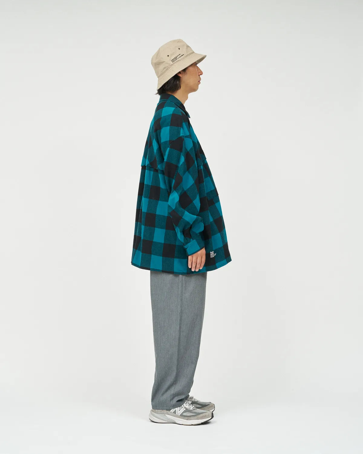FreshService / FLANNEL CHECK OVER YOKE SHIRT (FSC253-50129)