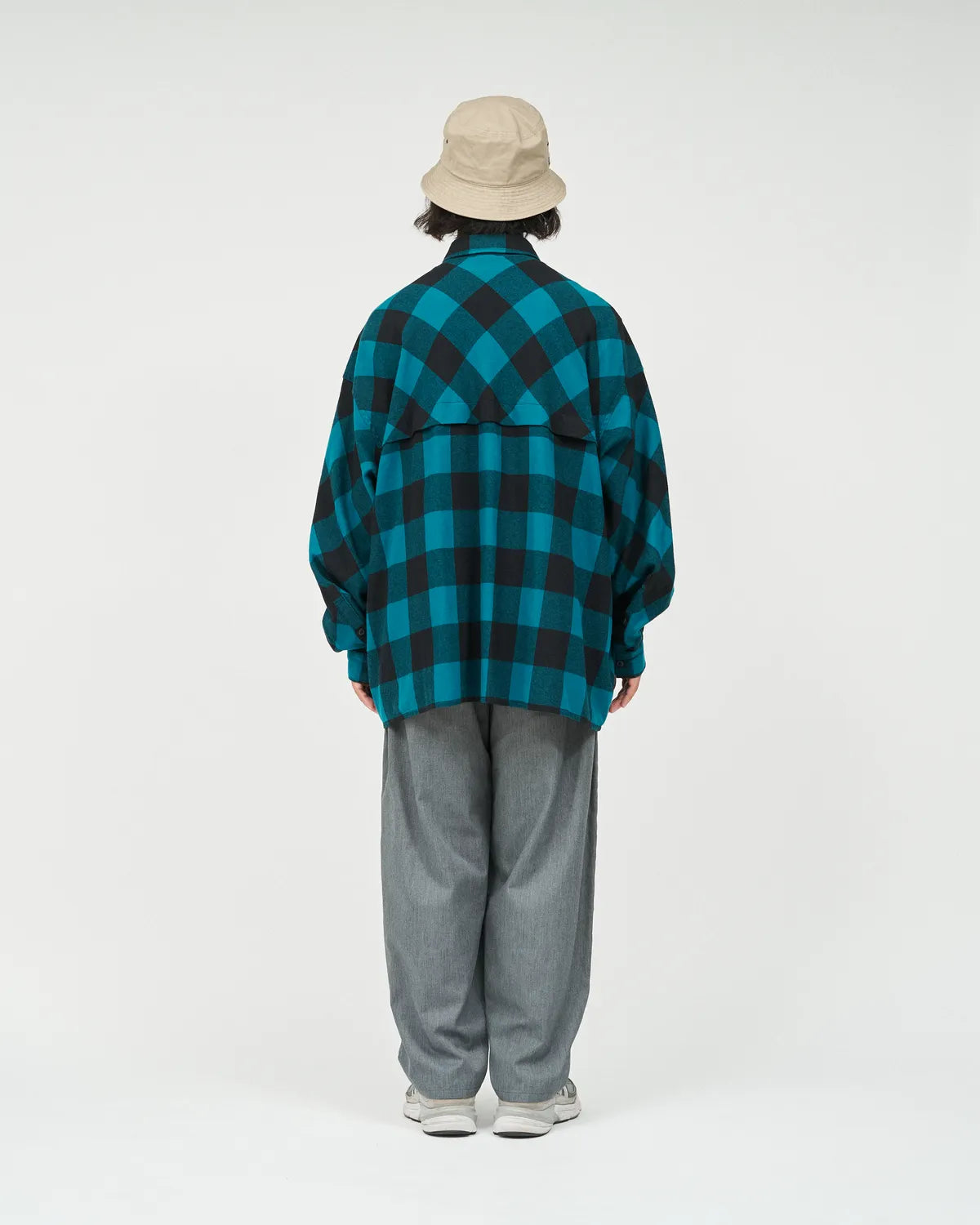 FreshService / FLANNEL CHECK OVER YOKE SHIRT (FSC253-50129)