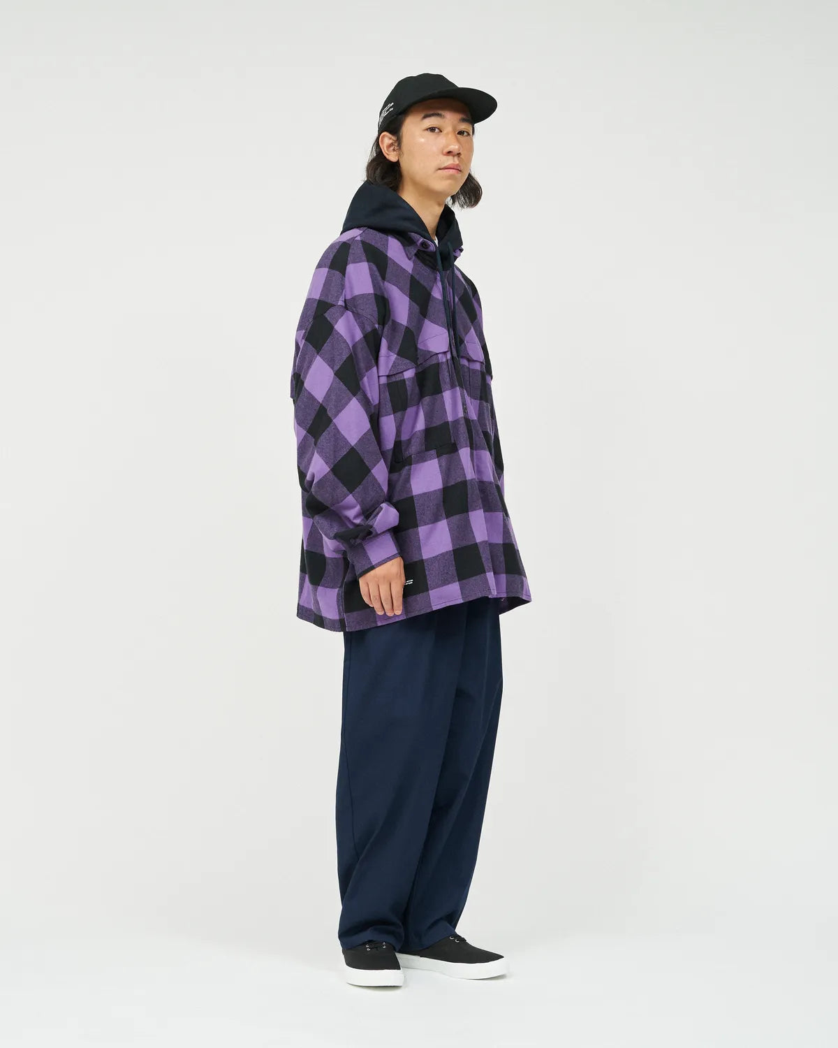 FreshService / FLANNEL CHECK OVER YOKE SHIRT (FSC253-50129)