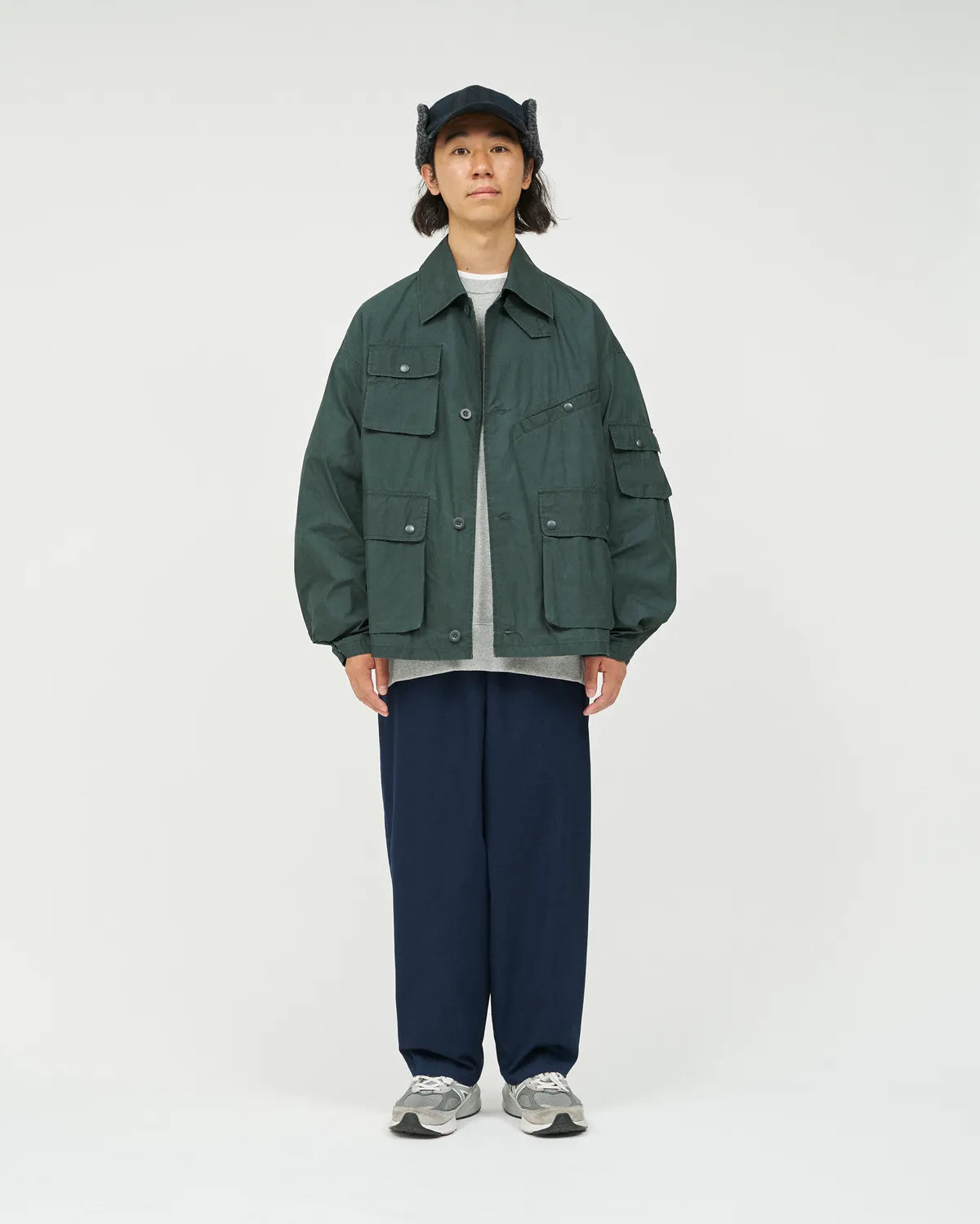 FreshService / WAXED POPLIN FISHING JACKET (FSC253-20117)