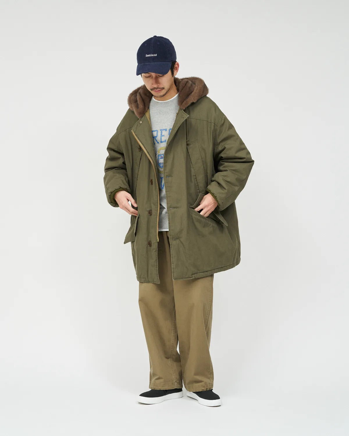 FreshService / WEATHER CLOTH FLIGHT JACKET (FSC253-10139)