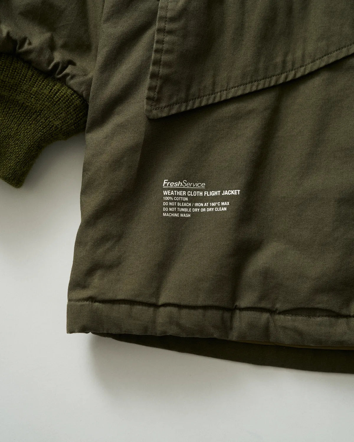FreshService / WEATHER CLOTH FLIGHT JACKET (FSC253-10139)