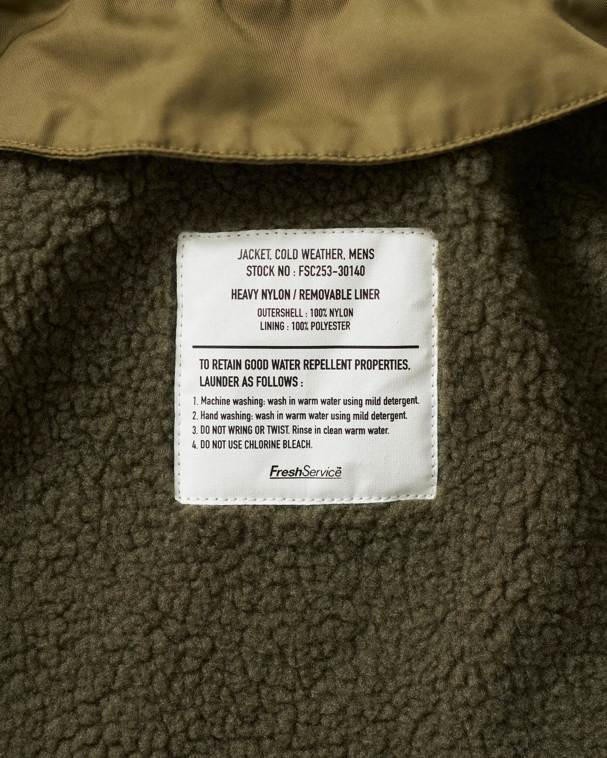 FreshService / HEAVY NYLON DECK JACKET (FSC253-30140)