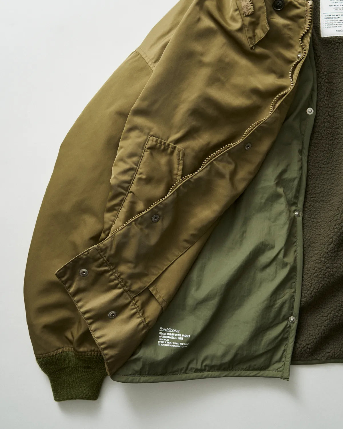 FreshService / HEAVY NYLON DECK JACKET (FSC253-30140)