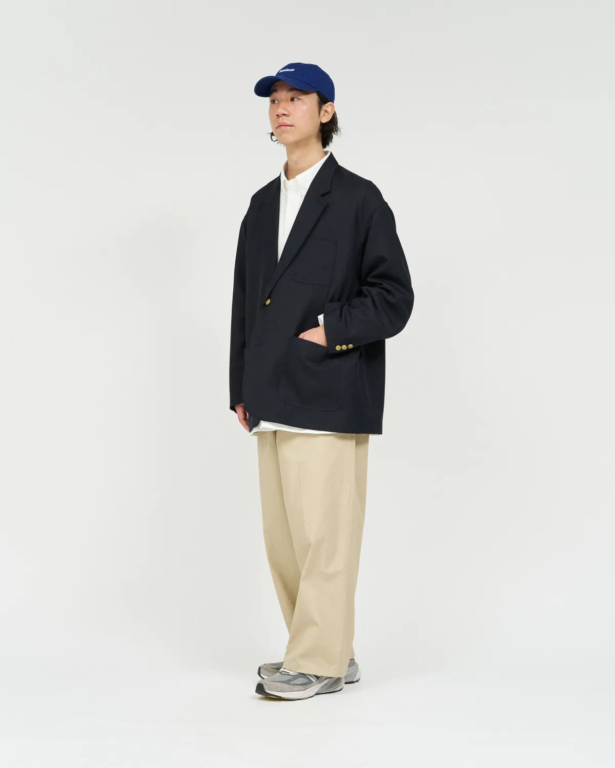 FreshService / WOOL SERGE COLLEGE BLAZER (FSC261-10212)